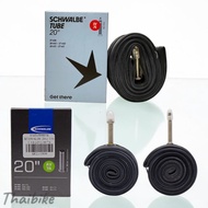 Bicycle Inner Tube SCHWALBE 20X1 1/8-1 3/8 (451) 20X1-2.0(406) AV7A SV7A SV6 SV6A SV7S