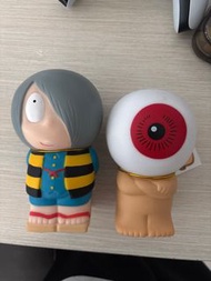 鬼太郎眼球老爹和鬼太郎公仔