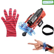 Spiderman Web Dart Blaster Shooter Toy Kids Gift Hero Gloves