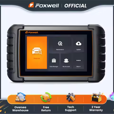 FOXWELL NT809 OBD2 All System Car Diagnostic Tool Code Reader Bidirectional Scanner 30+ Reset Scan T