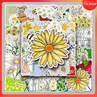50 Pieces Daisy Flower Sticker