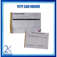 Carbonized Petty Cash Voucher 2 Ply Landscape