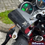 IU Sticker Motorcycle Carbon Fiber Twill Design