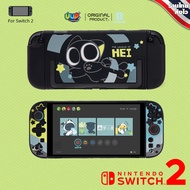 [GeekShare™] Switch 2  : เคส แมว HEI Series Protective Case & Thumb Grip Caps & Carrying Bag Nintend