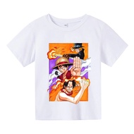 Áo thun trẻ em ONE PIECE 3 4 màu có size người lớn Anam Store