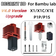 New Upgrade Hotend For Bambu Lab P1P X1C P1S X1 X1E TZ4.0 Upgrade Hot end Print Head 3D printing par