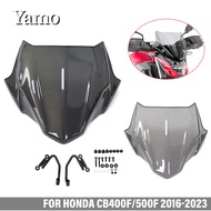 FOR HONDA CB400F CB500F 2016-2023 Motorcycle windshield deflector with bracket front windshield