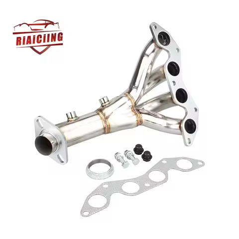 Car modified stainless steel exhaust manifold for Honda Civic 01-05 DX/LX EM/ES D17A corrosion-resis