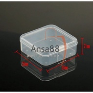 [ANSA88] Mini jewelry box 55mm x 55mm x 21mm medicine box 55mm mini plastic container box