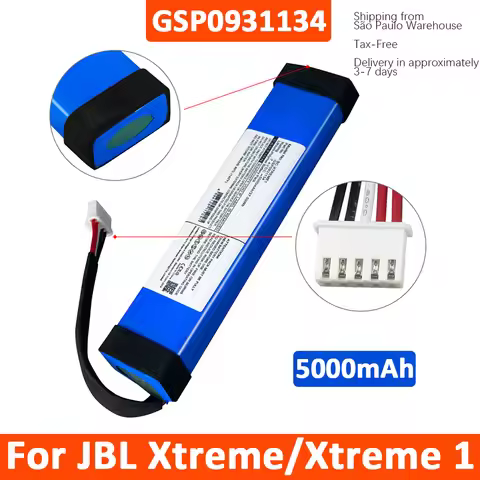 PALO 5000mAh 7.4V Battery for JBL xtreme1 Xtreme 1 /for JBL extreme XTREME Speaker Battery wireless