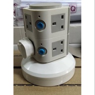 2layer 8way Extension Socket With Switch