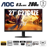 AOC 27" C27G4ZE 0.3ms 280Hz Curved Gaming Monitor (Fast VA)