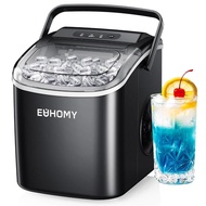 【Direct from Japan】Brand new, unused EUHOMY mini ice maker for home use [High-speed ice making, auto