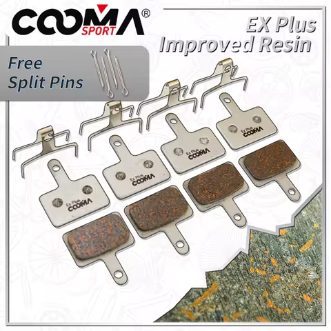 4 Pairs Ex Plus Bicycle Disc Brake Pads For Aquila, HY/RD, Draco, Hylex, HD330, Orion, Parabox 2012,