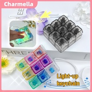 [New] 9-key Keyboard Light-up Keychain /Stress-Relief DIY Keyboard /LED Keyboard Key Toy/Toy Gift