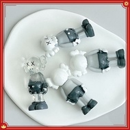 Anime Kaws action figure Standing Resin Cream Gum Doll diy Children's Toy Ornaments
