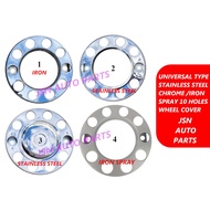 J20S14 J20S13 HOLES IRON SPRAY WHEEL COVER STAINLESS STEEL CHROME WHEEL COVER FOR NISSAN FUSO HINO V