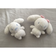 AMIGURUMI Mini amigurumi | Knitted keychain | Crochet crochet | Cinnamoroll knitted doll| Cinnamorol