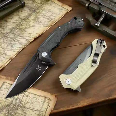 FX-520 - Mini EDC Personalized Folding Knife, made of N690 steel, suitable for emergency rescue duri