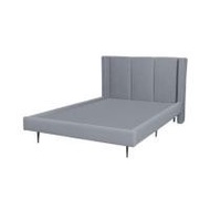 ฐานรองหัวเตียง 3.5 ฟุต HOME LIVING STYLE OLIVIA สี DARK GREY (1234044)