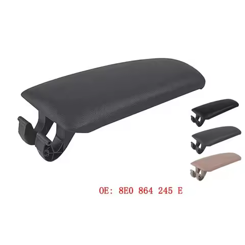 For Audi A4 B6 B7 2002-2007 Leather Car Armrest Cover Car Centre Armrest Storage Cover Leather Inter