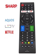 Sharp Replacement Remote Control For Sharp TV LEDLCD3DSmart TVNETFLIX GB234WJSA GB275WJSA,GA364WJSA 