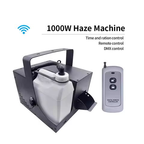 1000W Smoke Machine Waterbase Hazer Stage Effect DMX Wireless Control For Dj Disco Show Events Party