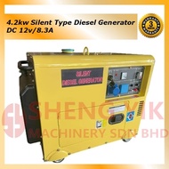 Shengyik 4.2kw Silent Diesel Generator Key Start