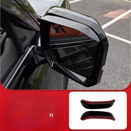 yolandd สำหรับ 2025-2026 Byd สูตรเสือดาว Titanium 7 กระจกมองหลัง Rain Cover วัสดุ Abs ลักษณะการปรับเ