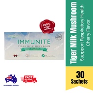 NUTRICHAMPZ Immunite Tiger Milk Mushroom | Support Respiratory Health Immune Booster (30 Sachets)