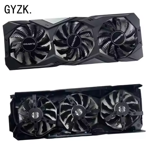 New For GIGABYTE GeForce RTX2070S 2080 2080S 2080ti Gaming OC Graphics Card Replacement Fan Panel wi