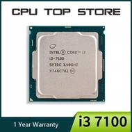 Used Intel Core i3 7100 Processor 3.90GHz 3M Dual-Core Socket LGA 1151 desktop CPU CPD