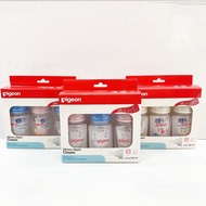 Pigeon Cartoon Milk Bottle 1 Pack (4 Ounces*3 Bottles)