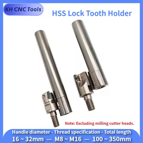 KH CNC Lock Tooth Holder MFT08 10 12 14 15 16 19 20 25 100L 150L 200L 300L Seismic CNC Milling Shank