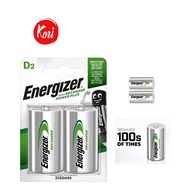 ENERGIZER Power Plus HR20 D Size 2500mAh BL2 Rechargeable Battery