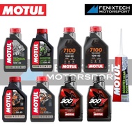 MOTUL Engine Oil   /  Fully Synthietic Ester  / Black Oil  Minyak Hitam Motorcycle 100% Original