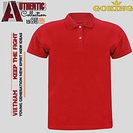 Áo phông cổ trụ Goking, form unisex cho nam nữ, công ty, đội nhóm, đồng phục cao cấp. Áo thun polo c