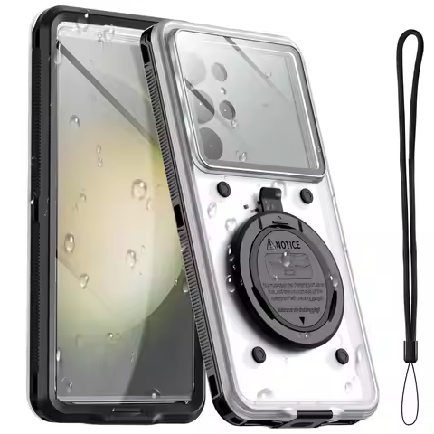 AICase Waterproof Phone Case For Samsung Galaxy S24 S23 S22 S21 Ultra Plus Underwater Pouch Dry Bag 