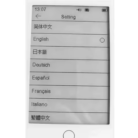 B27B Ink Screen Portable MP3 Player E-Book Reader Music Player 2.8-Inch Touch Digital Bluetooth Radi