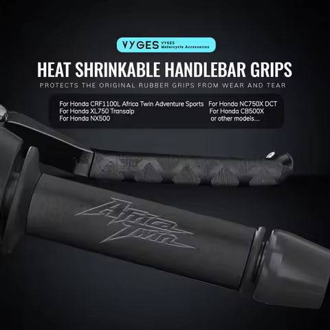 Handlebar Grips Clutch Brake Lever Cover For Honda CRF1100L Africa Twin CRF1000L NC750X XL650 XL750 