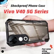 Vivo V40 V40Pro 5G 2024 Transprent AirBag Casing For Vivo V40 5G V40 VivoV40 V 40 Pro V40Pro 5G 2024
