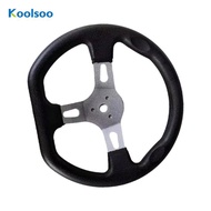 [Koolsoo] 270mm Go Kart Steering Wheel Kart Parts Go-Kart Buggy Racing Cart Accessory