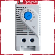 XI KTS011 0-60℃ Compact Mechanical Thermostat Sensor Temperature Controller NEW
