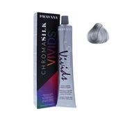 Pravana Chromasilk Vivids hair color creme 90ml - Silver สีเคลือบชนิดปราศจากแอมโมเนียมีเม็ดสีติดทนมี