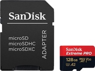 Sandisk Extreme Pro V30 A2 128GB microSDXC UHS-I Class 10 R170MB/W90MB SDSQXCY-128G