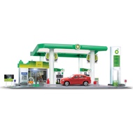 RMZ City BP service gas station toy set with Racetrack 24444LS-B car