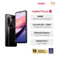 [Global Set] Nubia Focus 5G 16(6+10)GB+256GB Smartphone 108MP AI Camera | 6.6" HD+ 120Hz | 5000mAh 2