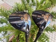 Callaway Paradym triple diamond 2枝木桿，5wood 18 度，3Wood 16度Mitsubishi Chemical TENSEI 55 65G flex stif