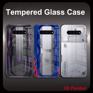 9H Glass Case For Black Shark 4S Cases For Black Shark 4 Pro Hard Tempered Glass Phone Back Cover Fo