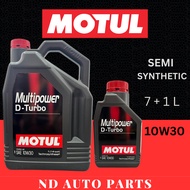 MOTUL 10W30 Multipower D-Turbo 7+1L / 8L